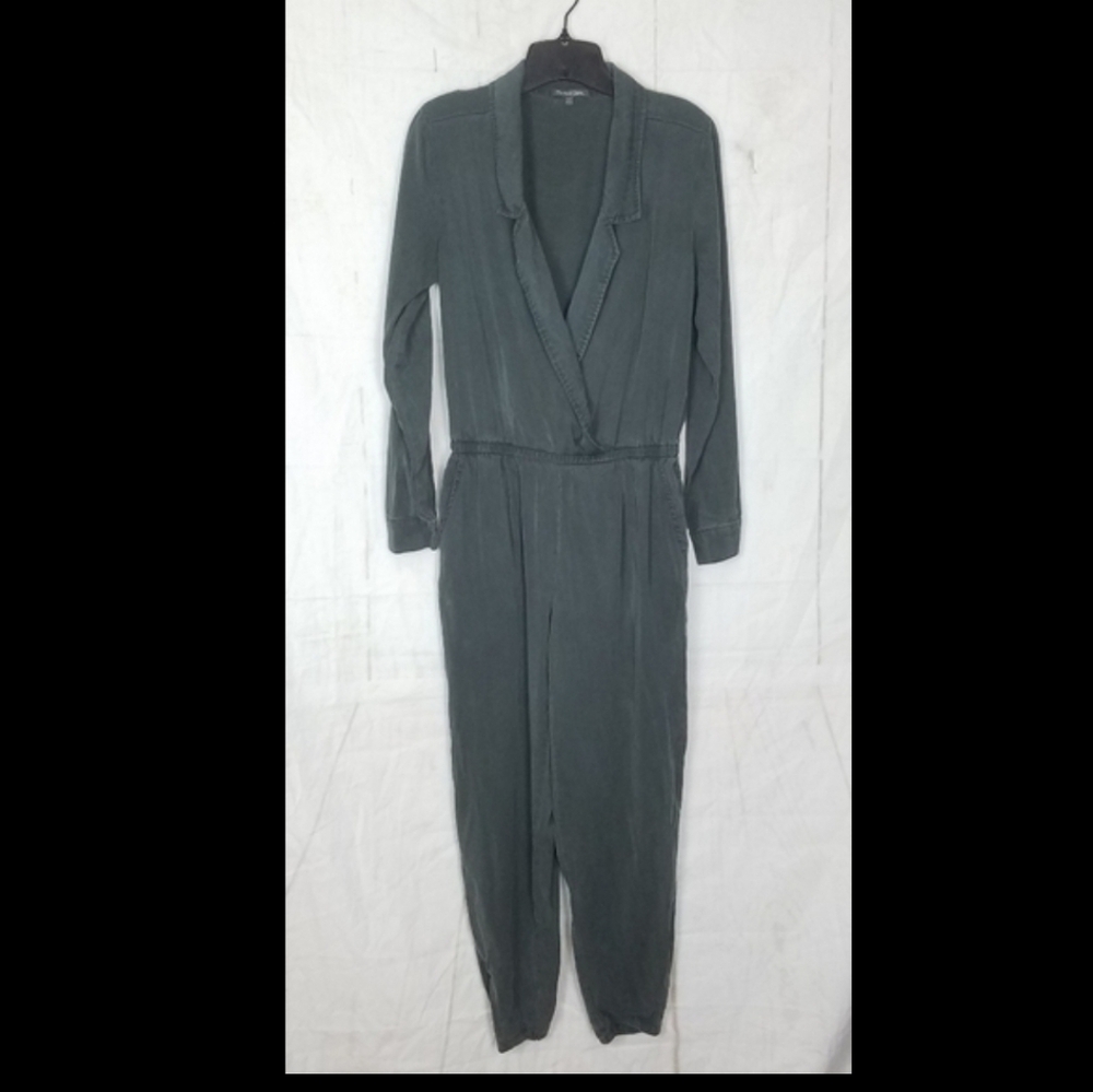 Micheal stars collar long sleeve jumpsuit